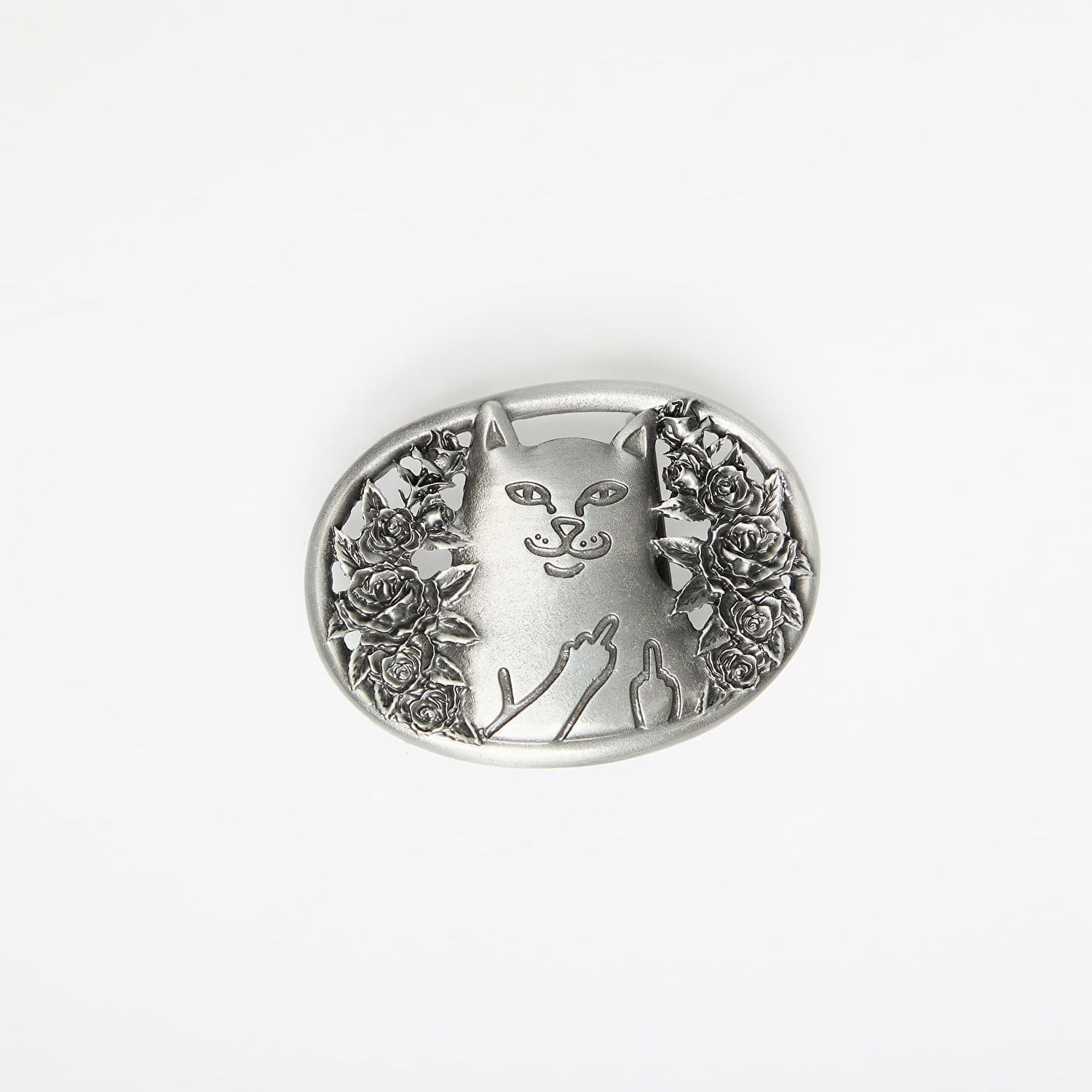 Колани RIPNDIP Lord Nermal Graphic Metal Belt Buckle Металик | RNDHOL24231, 0