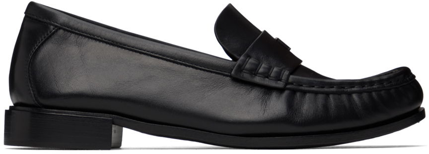 Облекло Max Mara Max Mara Leather Loafers Черно | 2424526231600, 0