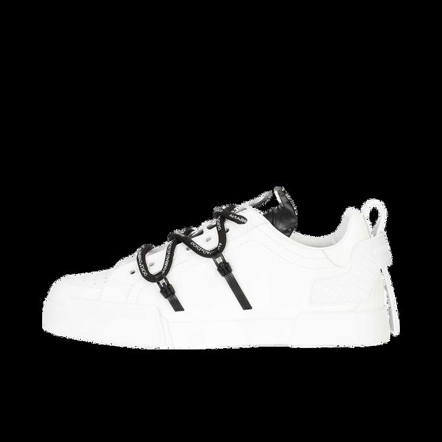 Portofino Strapped White Black