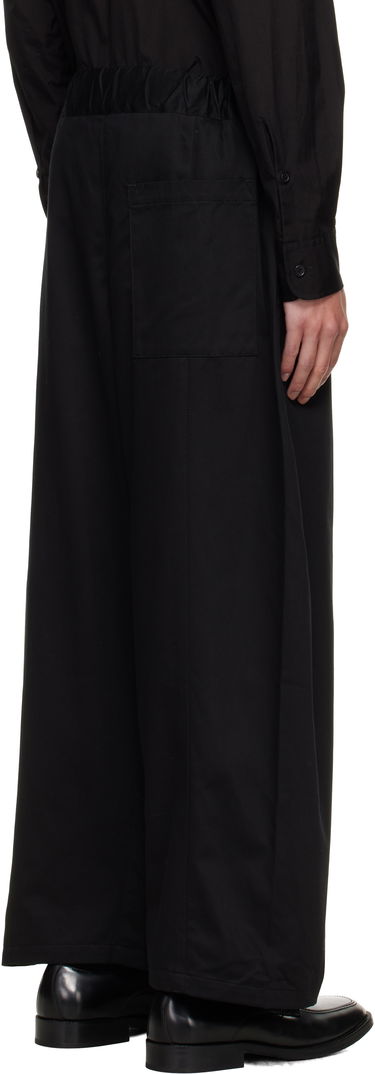 Панталони sage NATION SAGE NATION Box Pleat Trousers Черно | S011 BOX PLEAT TROUSER COTTON, 2