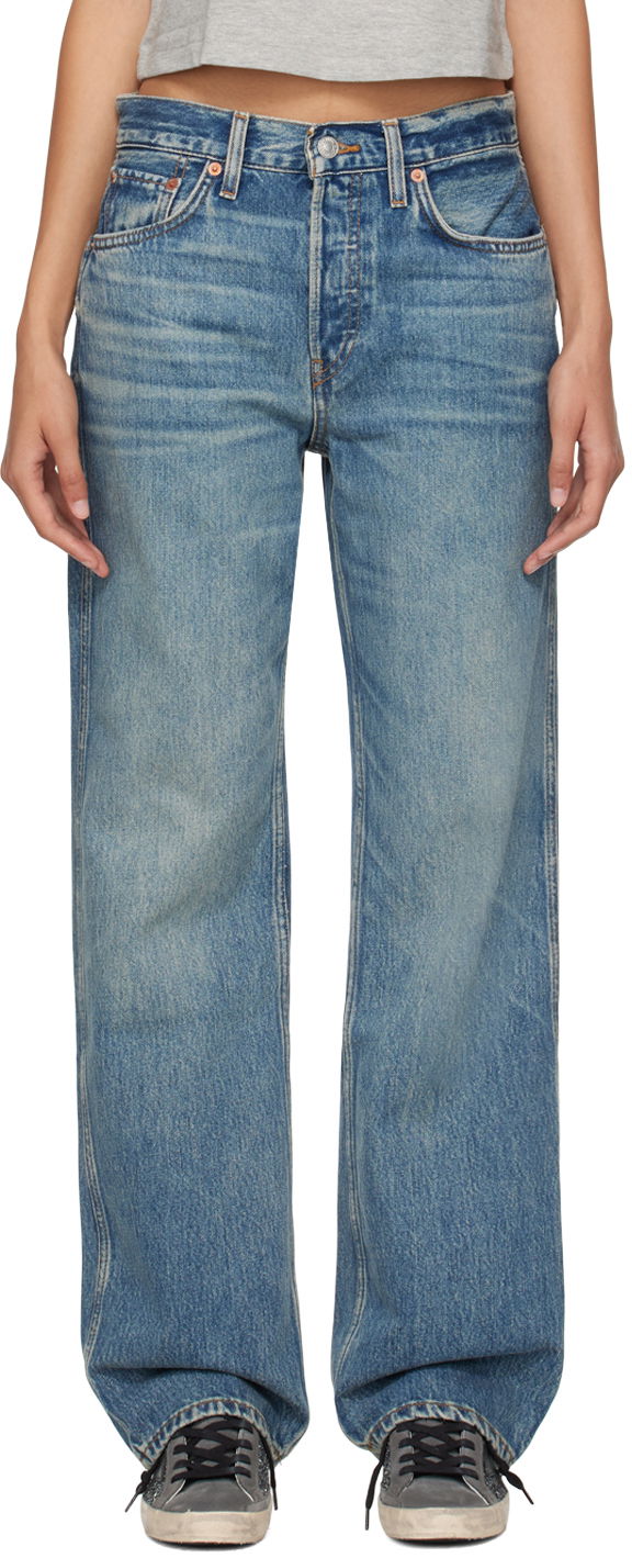 Relaxed Long Jeans