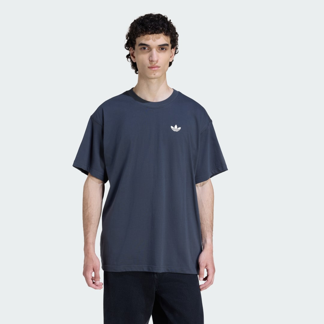 Тениска adidas Performance REVTEXT Graphic T-Shirt Синьо | KS8484, 0