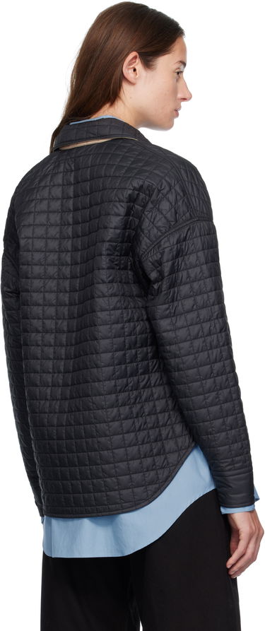 Пухо яке Moncler Moncler Quilted Overshirt Тъмно синьо | K20932F00011788RS, 2