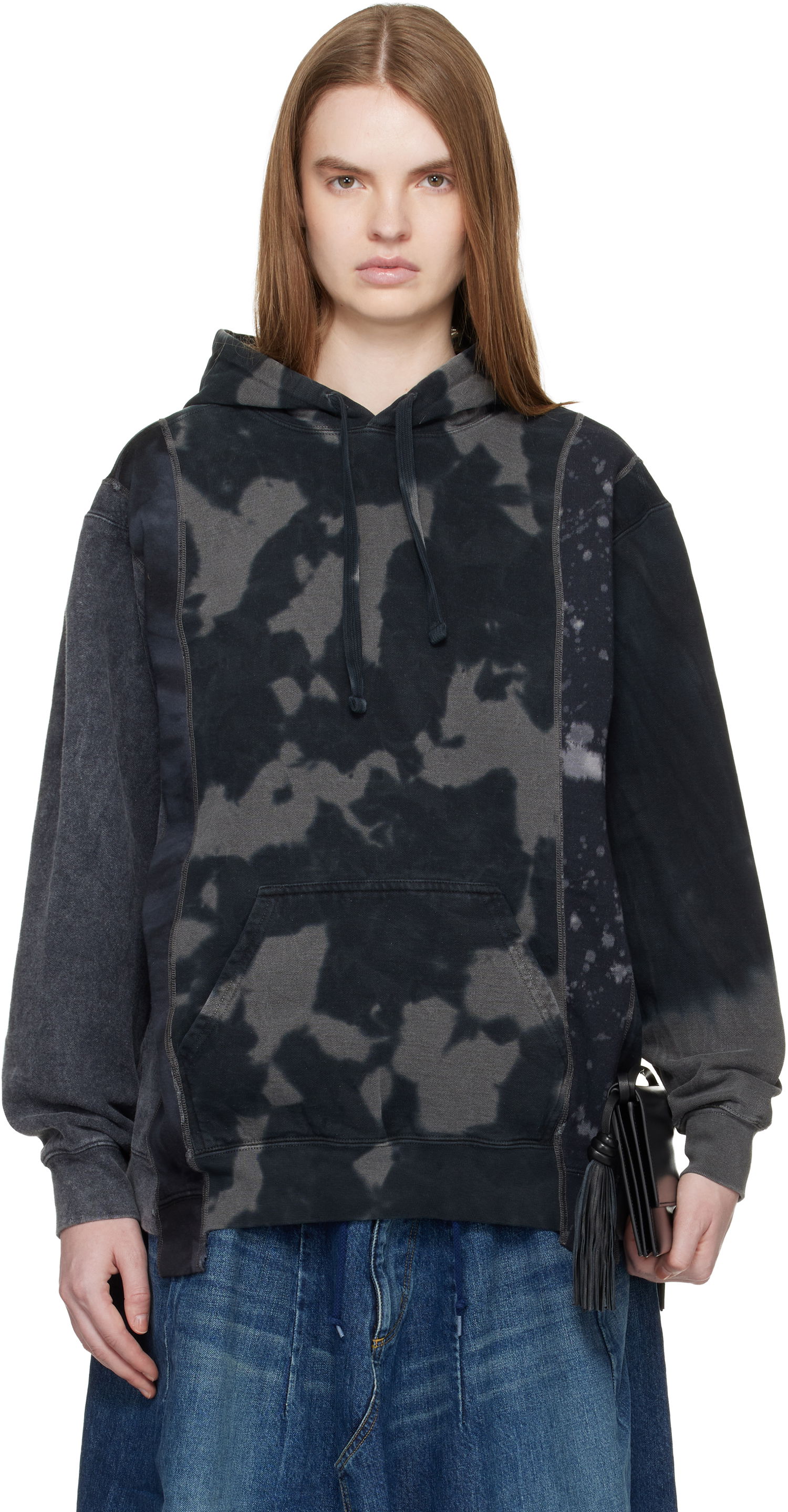 Суитчър Needles Mishmash 5 Cut Hoodie Многоцветен | QV405, 0