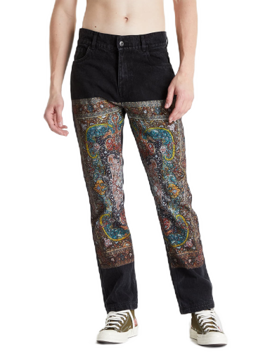 Walk On Me Rug Denim Pant Black