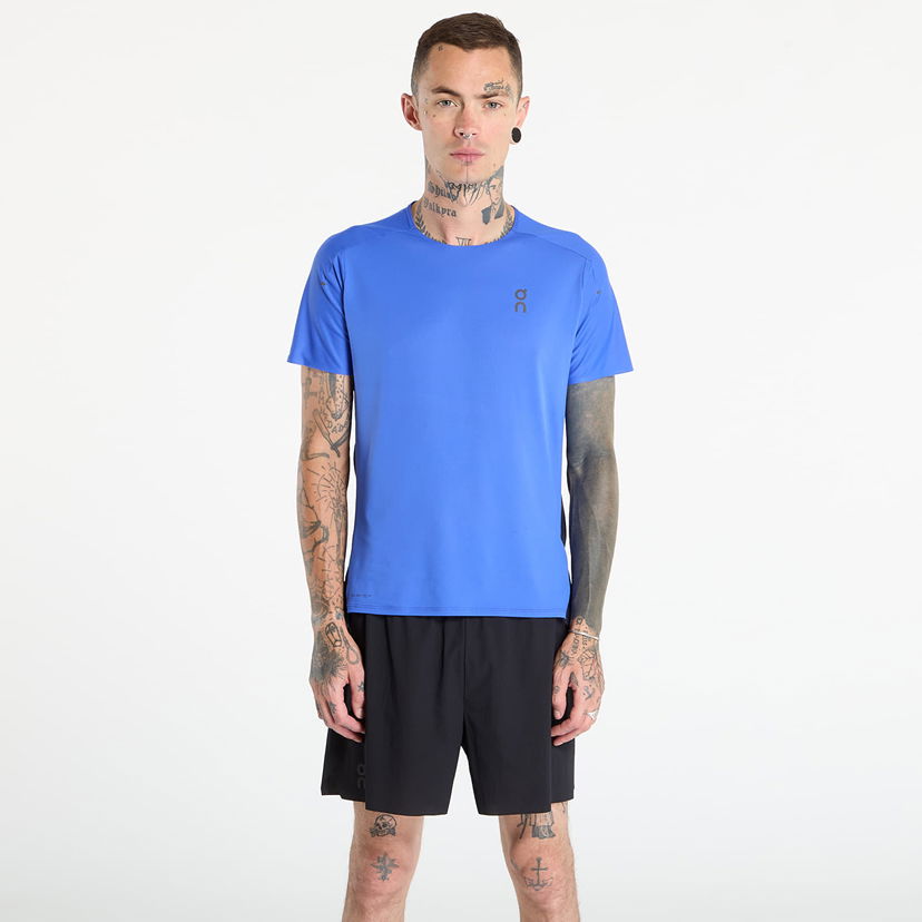 Тениска On Running Performance T-Shirt Синьо | 1ME10233849