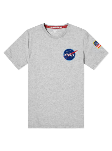 Тениска Alpha Industries Space Shuttle Tee Сиво | 176507-17