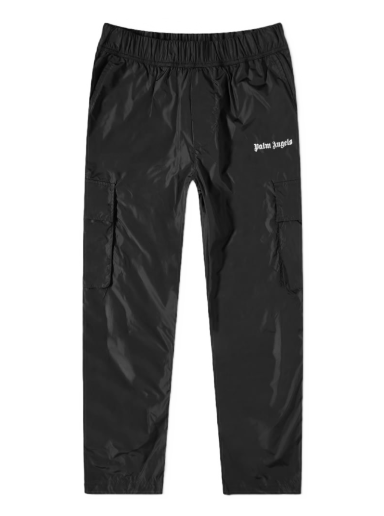 Спортни панталони Palm Angels Nylon Cargo Pant Черно | PMCF015S22FAB0011010