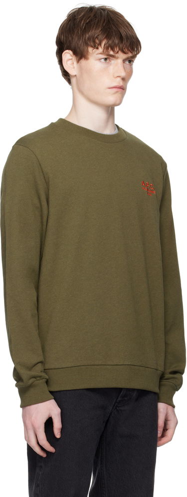 Суитчър A.P.C. A.P.C. Rue Madame Standard Sweatshirt Зелено | COHGR-M27913, 1