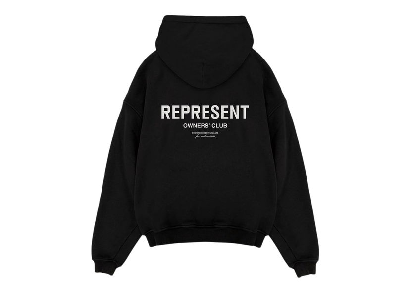 Суитчър Represent Clo Represent Owner's Club Hoodie Black Черно | M04153-01