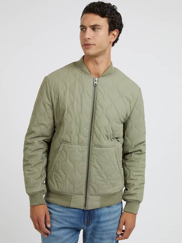 Яке GUESS Quilted Bomber Сиво | M3RL08WBS80, 0