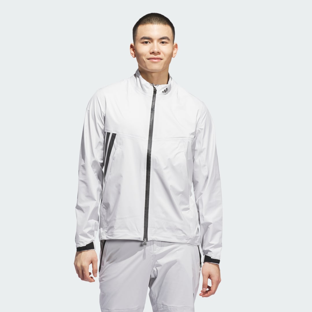 Яке adidas Performance Ultimate365 Tour Climaproof+ Zip Jacket Бяло | JM6315, 0