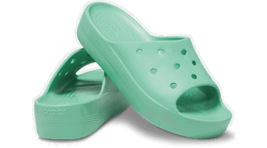 Кецове и обувки Crocs Platform Slides Тюркоазено | 208180-3UG, 1