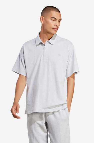Поло тениска adidas Originals Polo Shirt Short Sleeve Сиво | IC5120, 0
