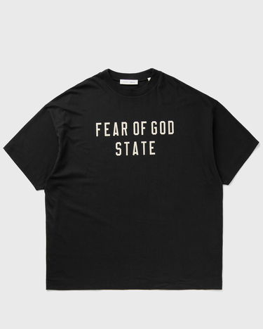 Тениска Fear of God Fear of God Essentials 90's Short Sleeve T-Shirt Черно | 125SP254470F-861, 4