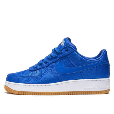 Кецове и обувки Nike CLOT x Air Force 1 PRM "Royal Silk" Синьо | CJ5290-400, 1