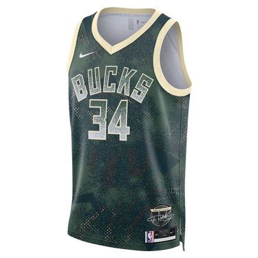 Фланелка Nike Swingman Jersey Giannis Antetokounmpo Bucks Select Series Зелено | HJ4065-323, 0