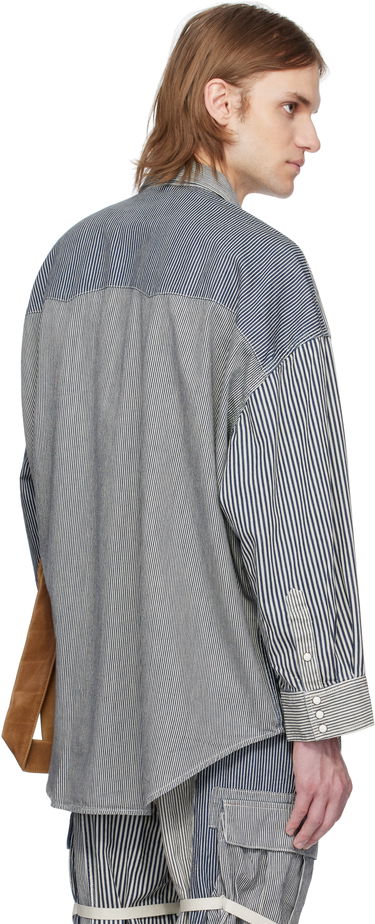 Риза R13 R13 Oversized Cowboy Shirt Синьо | R13MD028-D212A, 2