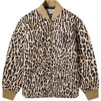 Яке WACKO MARIA Dickies Leopard Quilted Jacket Бежово | DICKIES-WM-BL09-BGE, 1