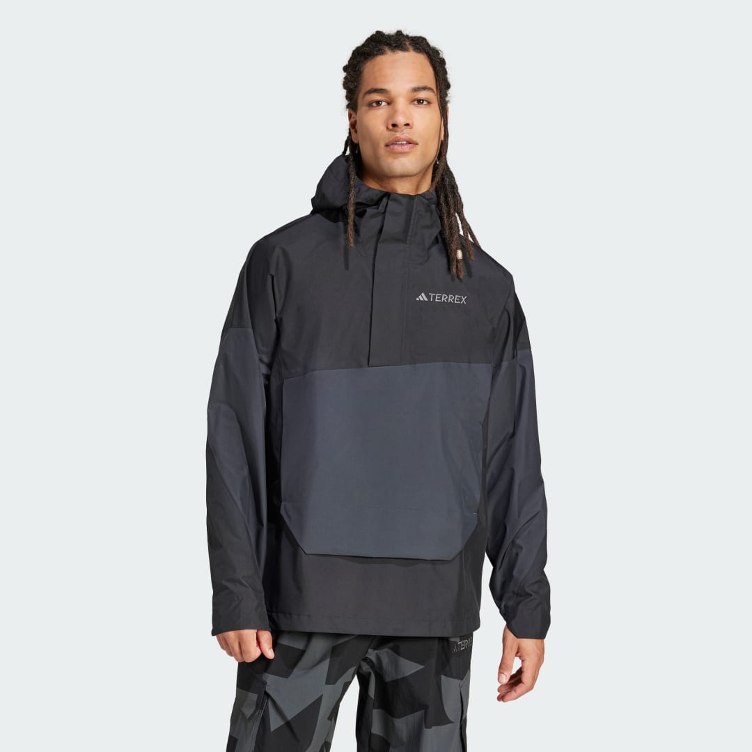 Ветровка adidas Performance Terrex Xploric 2.5L Climaproof Windbreaker Черно | JF1360, 0