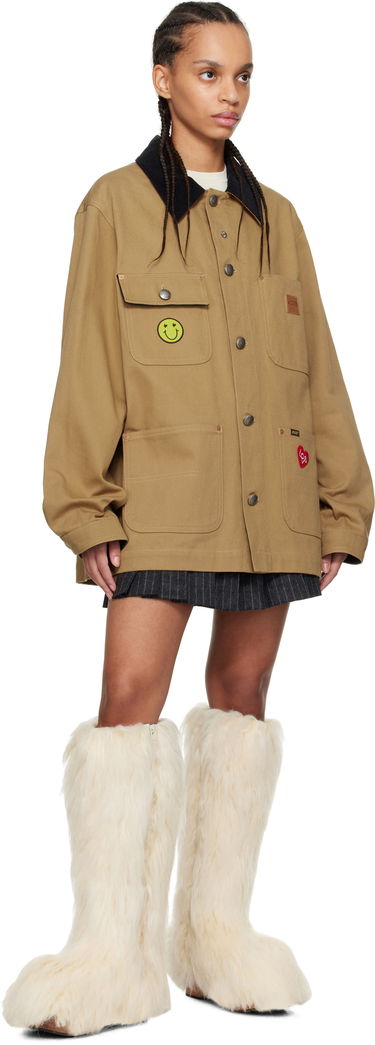 Яке Andersson Bell Andersson Bell Cotton Chore Jacket Кафяво | awa678m, 3