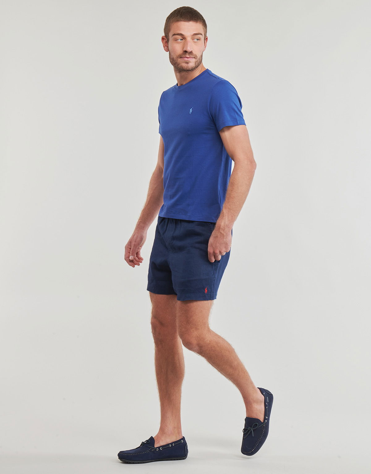 Тениска Polo by Ralph Lauren Pony Cotton T-shirt Тъмно синьо | 710671438353, 1