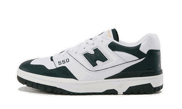 Кецове и обувки New Balance 550 "White Dark Green" Бяло | BB550GZ1, 0