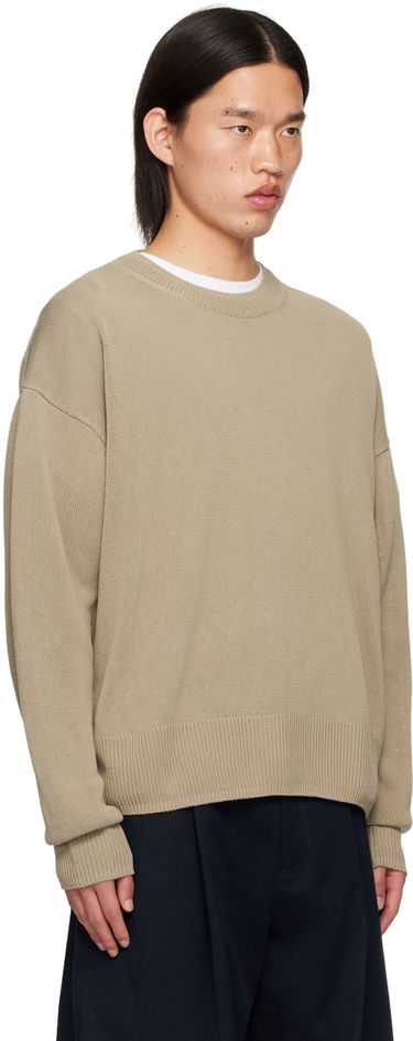 Пуловер Studio Nicholson Studio Nicholson Kami Sweater Зелено | KAMI SNM - 1195, 4
