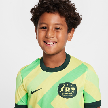Фланелка Nike Australia Stadium 2025 Dri-FIT Replica Jersey Жълто | FQ8841-710, 2