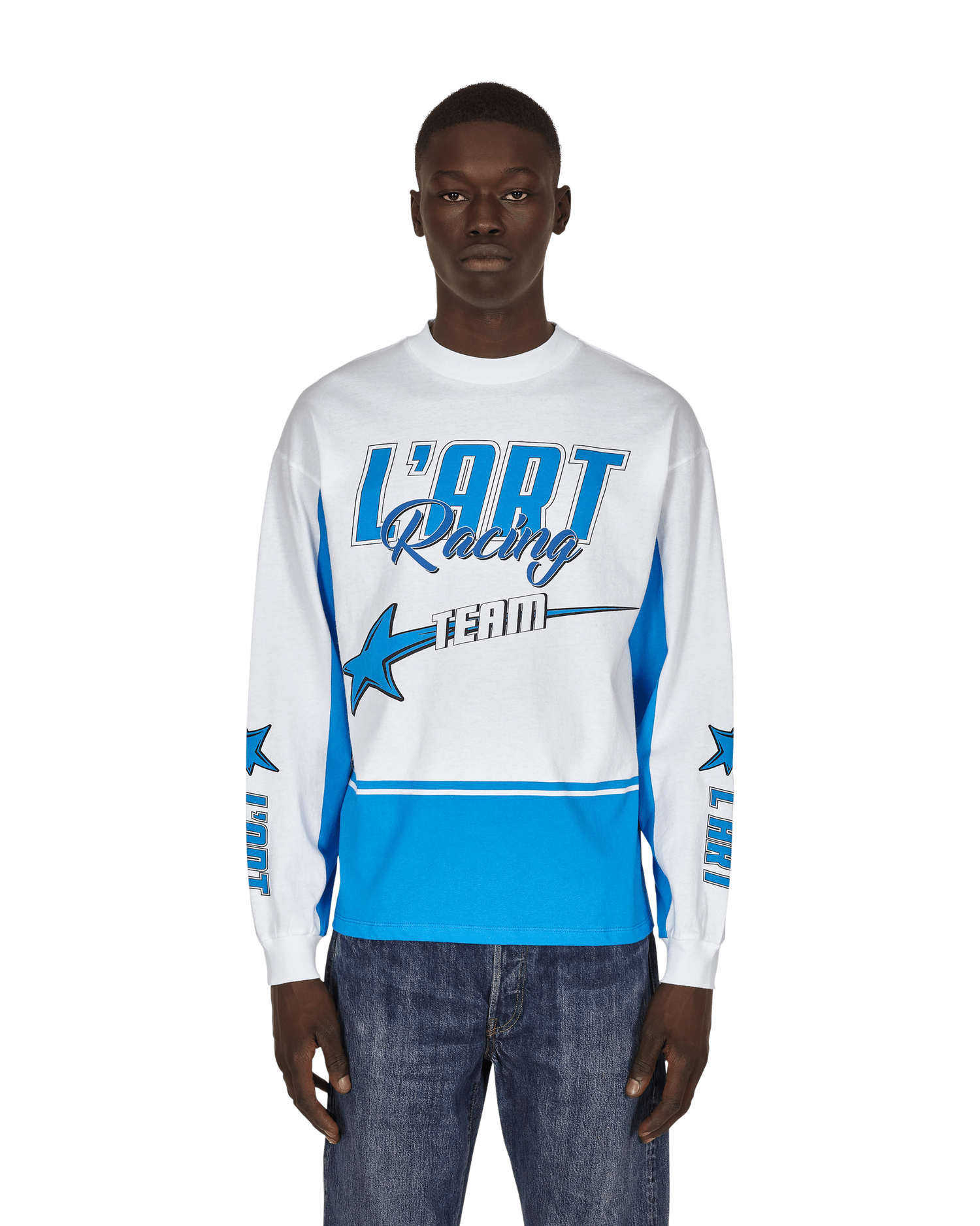 Тениска L'Art De L'Automobile Karacing Team Longsleeve T-Shirt Синьо | KARSUPRA 001, 1
