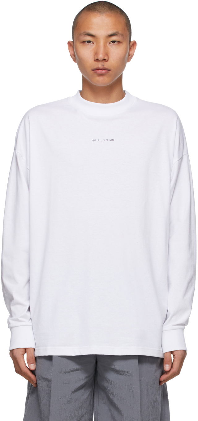 1017 ALYX 9SM Visual Logo Long Sleeve T-Shirt