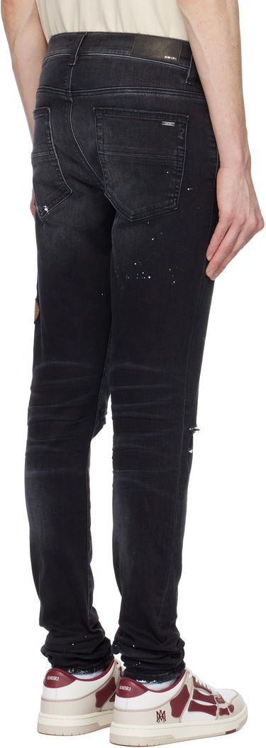 Дънки AMIRI AMIRI Vintage Patch Skinny Jeans Черно | AMDNSY1130, 2