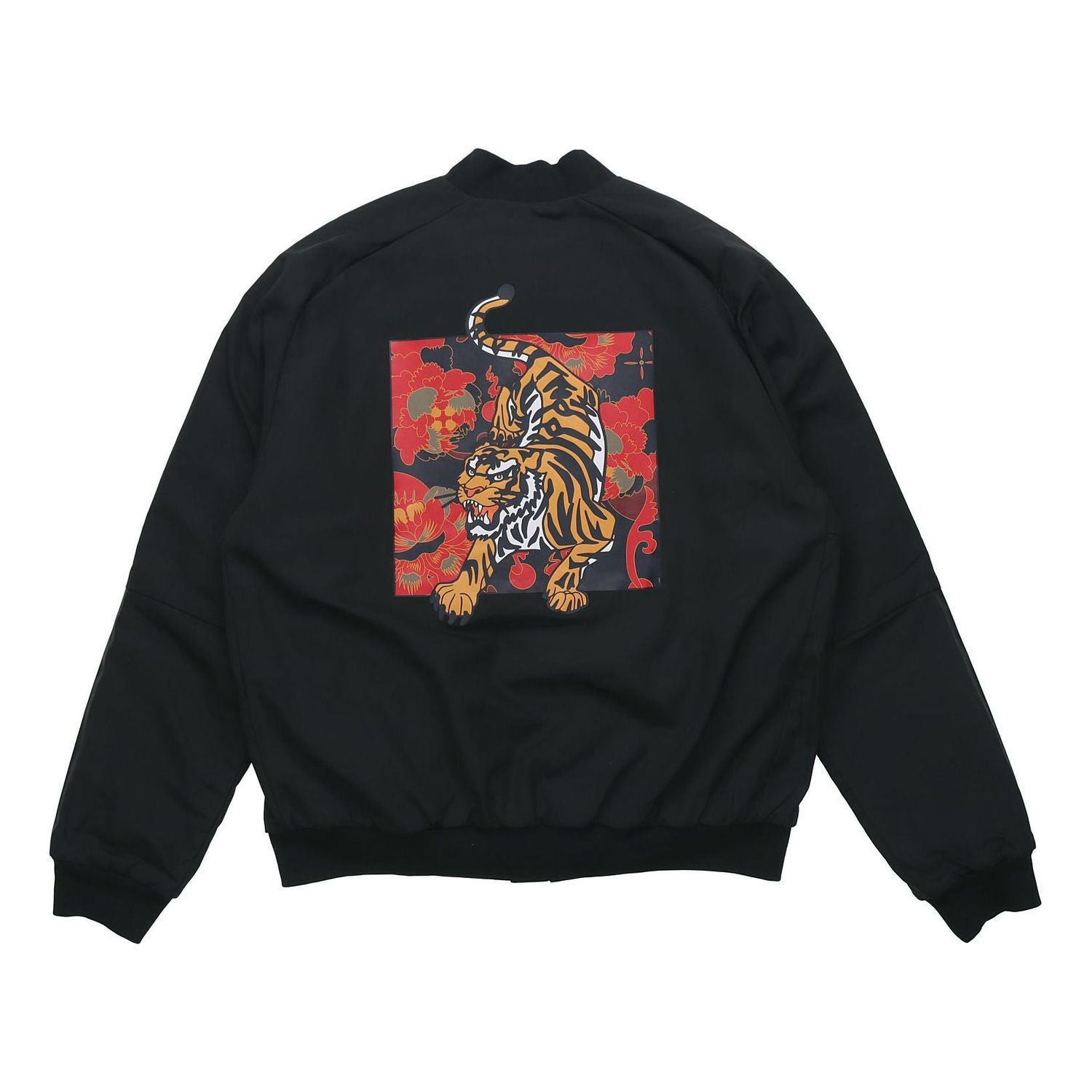 Яке бомбър adidas Originals Bomb Series Pattern Jacket Черно | GG0777, 0