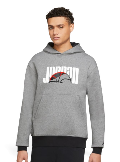 Суитчър Jordan Sport Dna Fleece Pullover Hoodie Сиво | DC9639-091