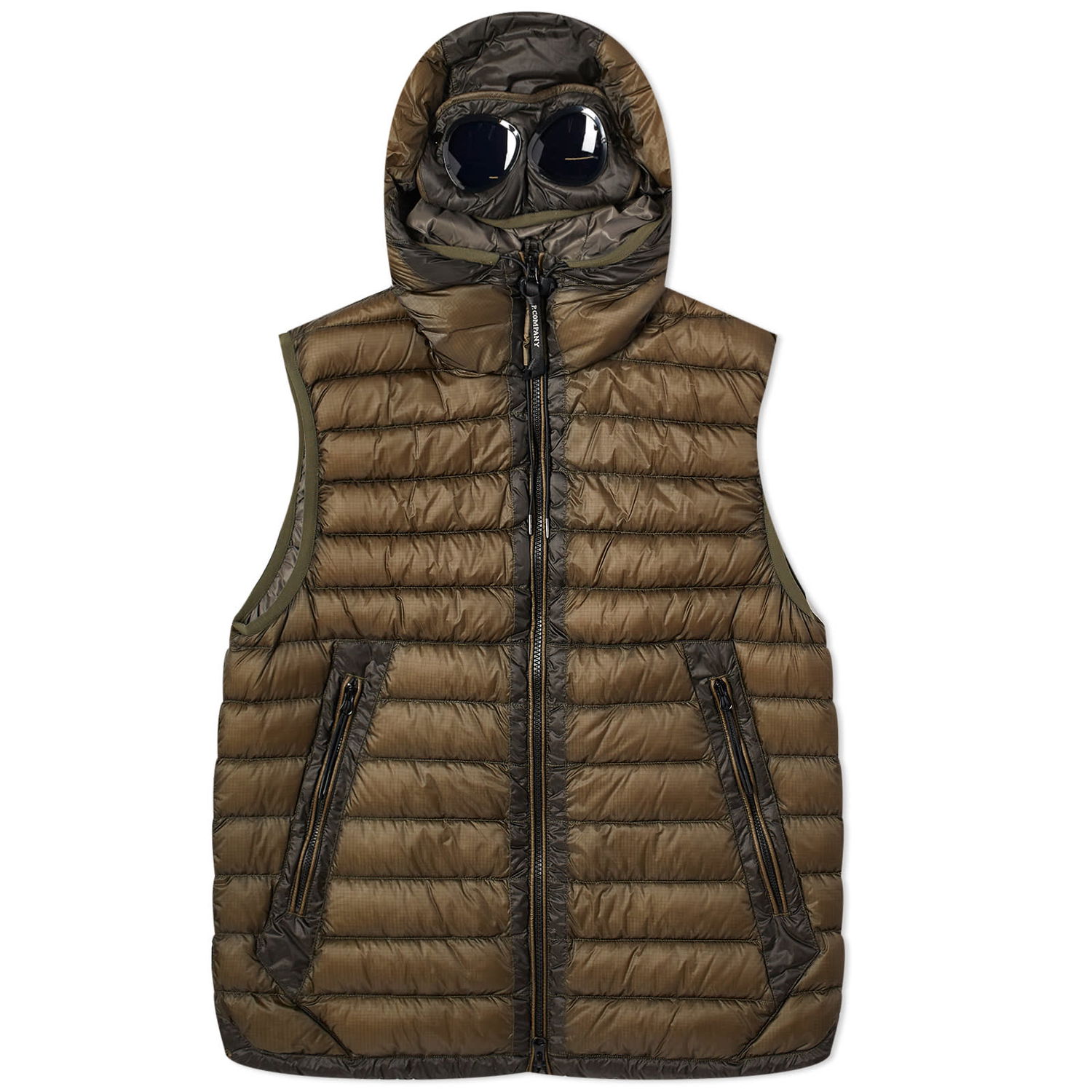 Жилетка C.P. Company D.D Shell Goggle Vest Кафяво | 15CMOW171A-006099A-670, 0