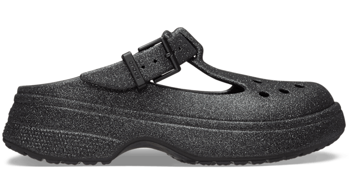Кецове и обувки Crocs Classic Mary Jane Glitter Clogs Черно | 210737-001, 0