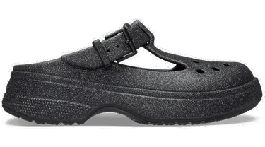 Кецове и обувки Crocs Classic Mary Jane Glitter Clogs Черно | 210737-001, 0