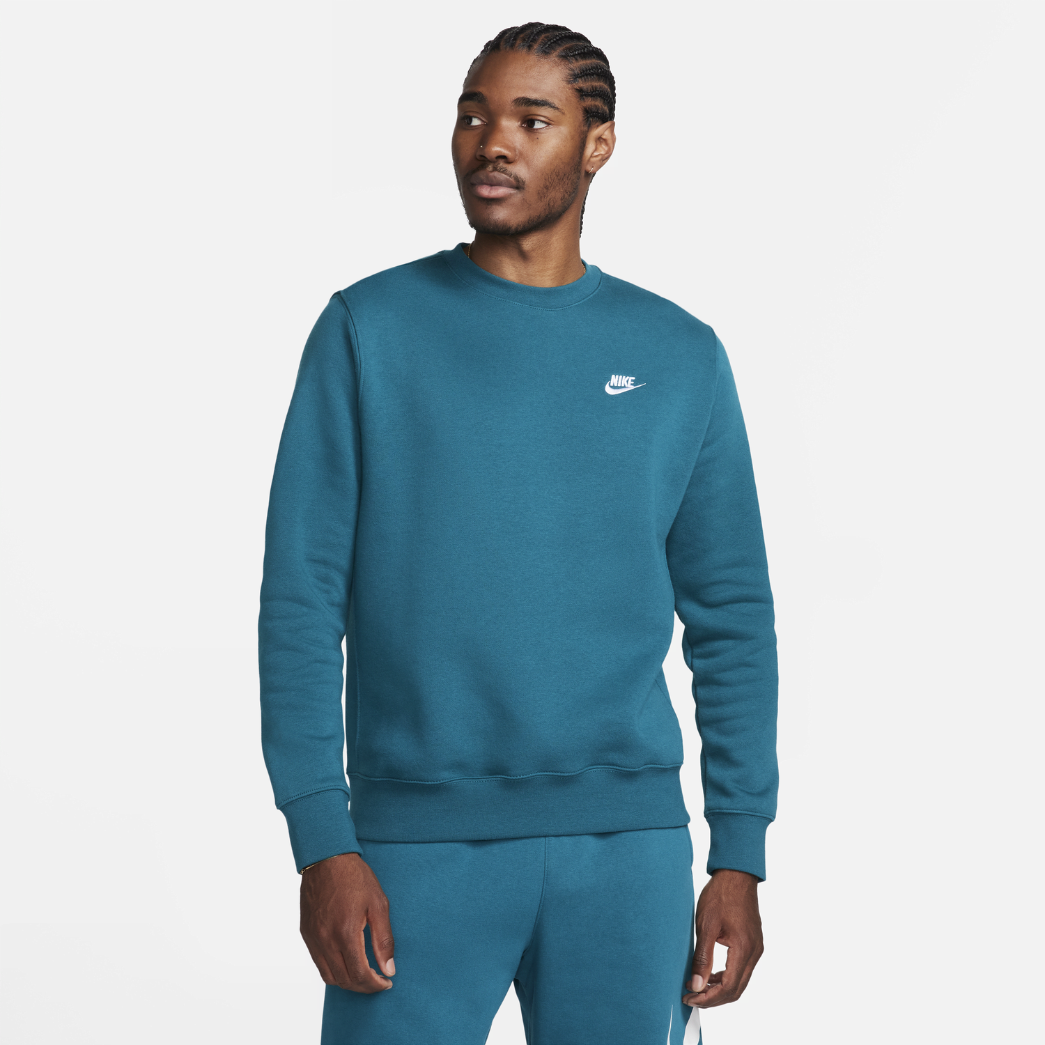 Суитчър Nike Sportswear Club Fleece Тюркоазено | BV2662-381, 0