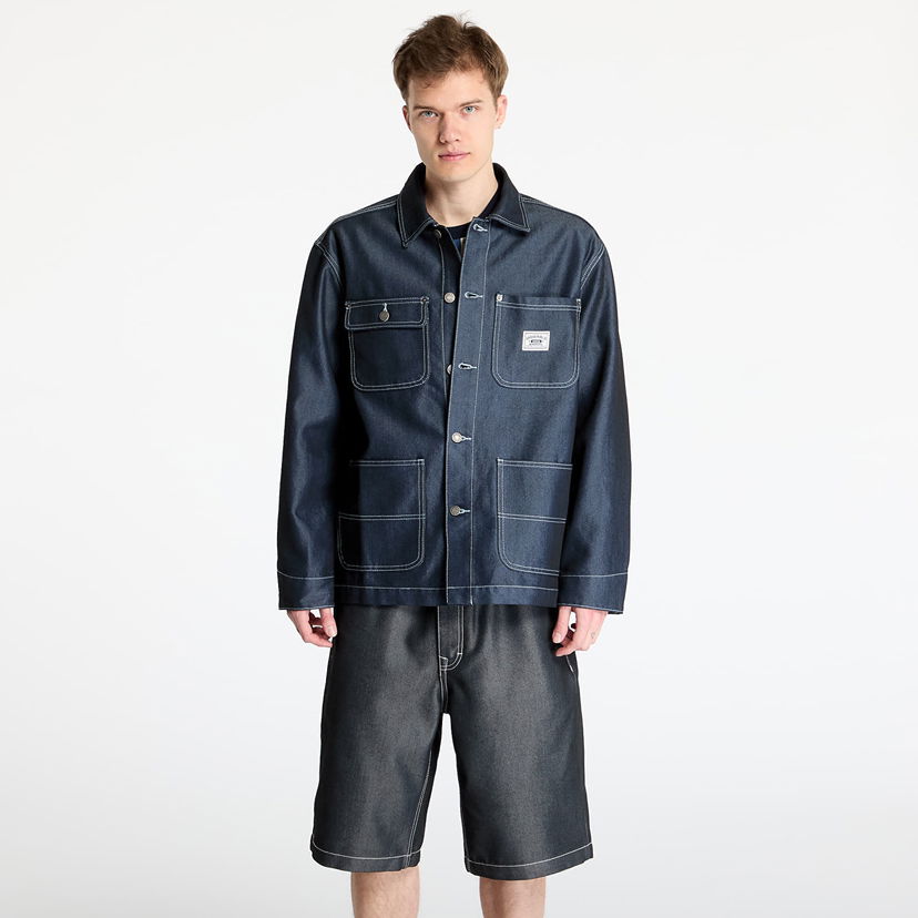 Яке GUESS Originals Metallic Chore Jacket Тъмно синьо | M5RG79D5L40-GOM7