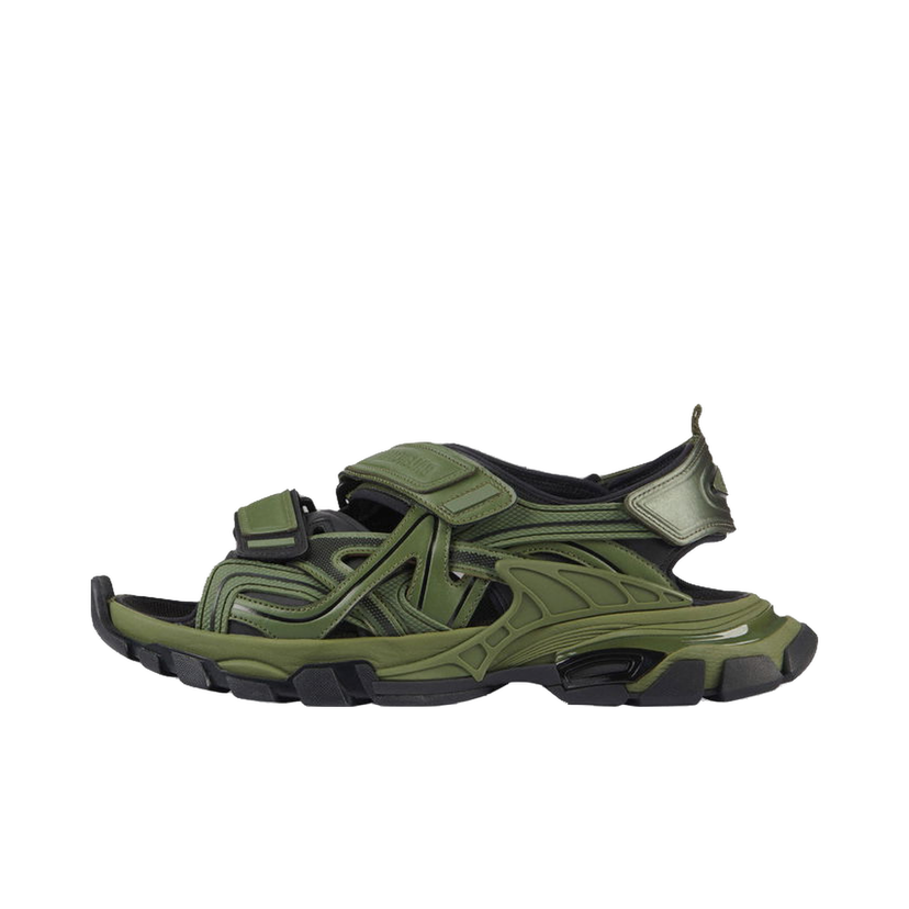 Кецове и обувки Balenciaga Track Sandal Kaki Зелено | 617542W2FH12311
