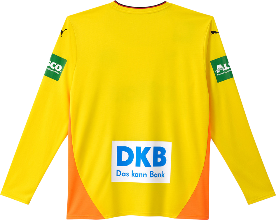 Фланелка Puma DHB Long-Sleeved Goalkeeper Jersey Жълто | 787368-04, 1