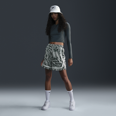 Къси панталони Nike Shorts Swoosh Fly Crossover Dri-FIT Зелено | FQ4552-370, 4