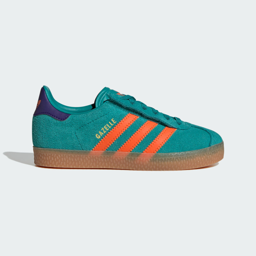 Кецове и обувки adidas Originals Gazelle Comfort Closure Elastic Lace Зелено | JR7428, 0
