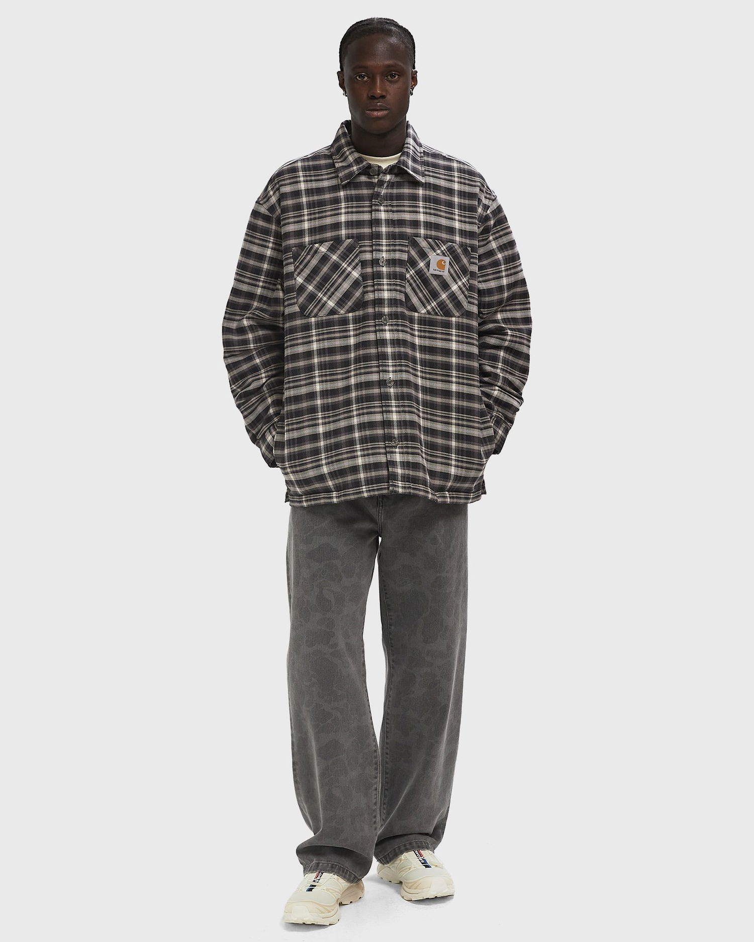 Риза Carhartt WIP Cronyn Plaid Shirt Jacket Черно | I035312-3CR.XX, 1
