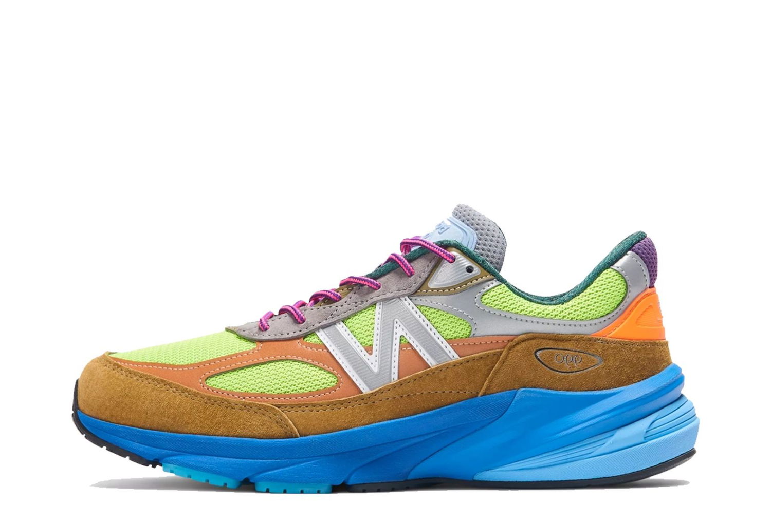 Кецове и обувки New Balance Action Bronson x 990v6 Made in USA "Baklava" Многоцветен | M990AB6, 0