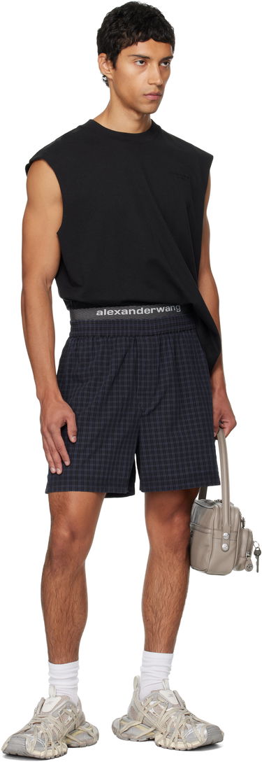 Потник Alexander Wang Alexander Wang Muscle Tank Top Тъмно синьо | 6CC3251105, 4