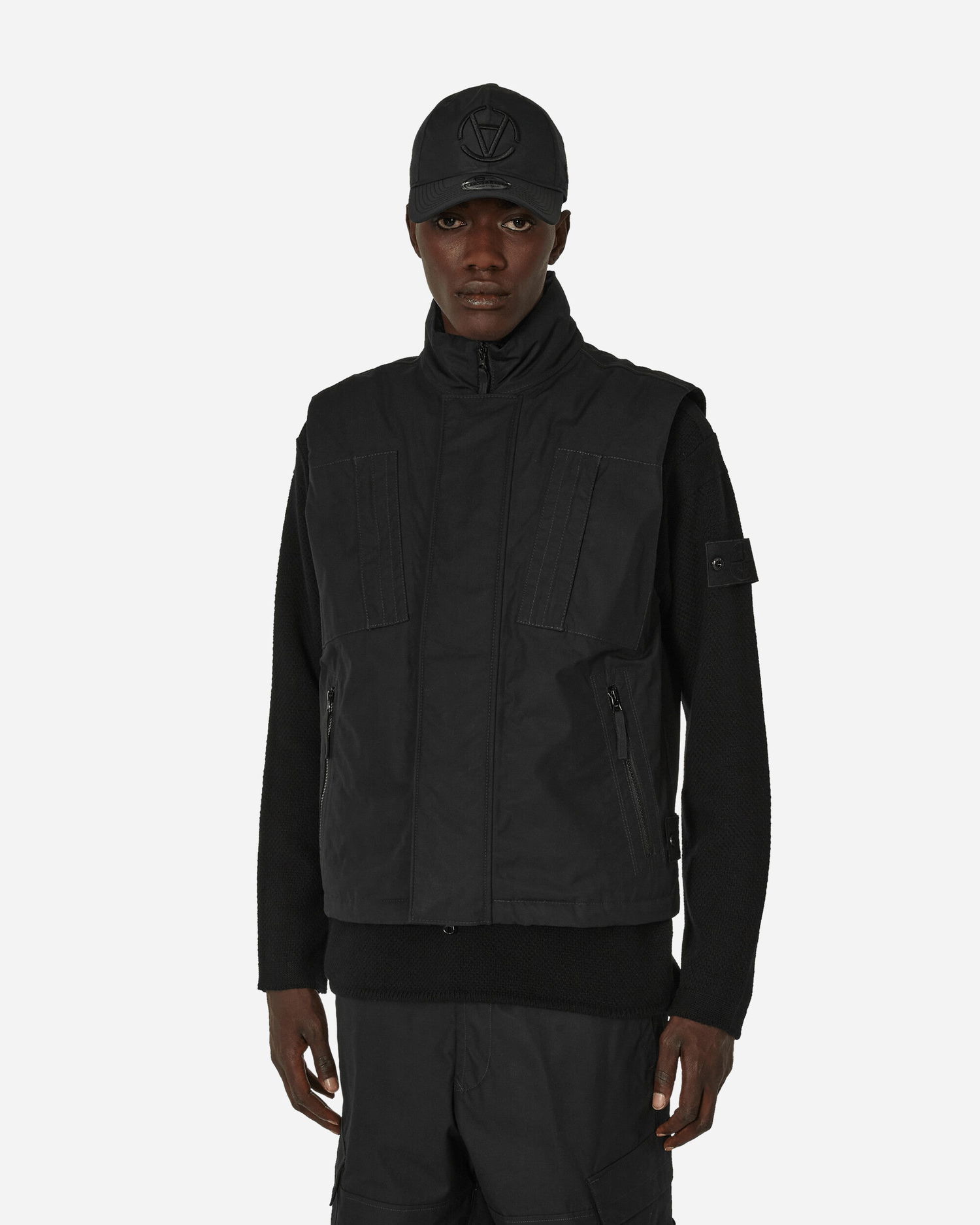 Жилетка Stone Island Black Ghost Down Vest Черно | 7915G08F1, 1