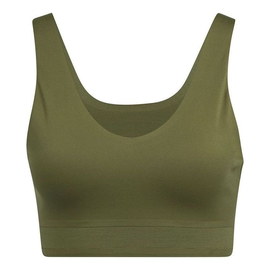 Сутиен adidas Originals Seamless Yoga Bra Зелено | GM2751, 0