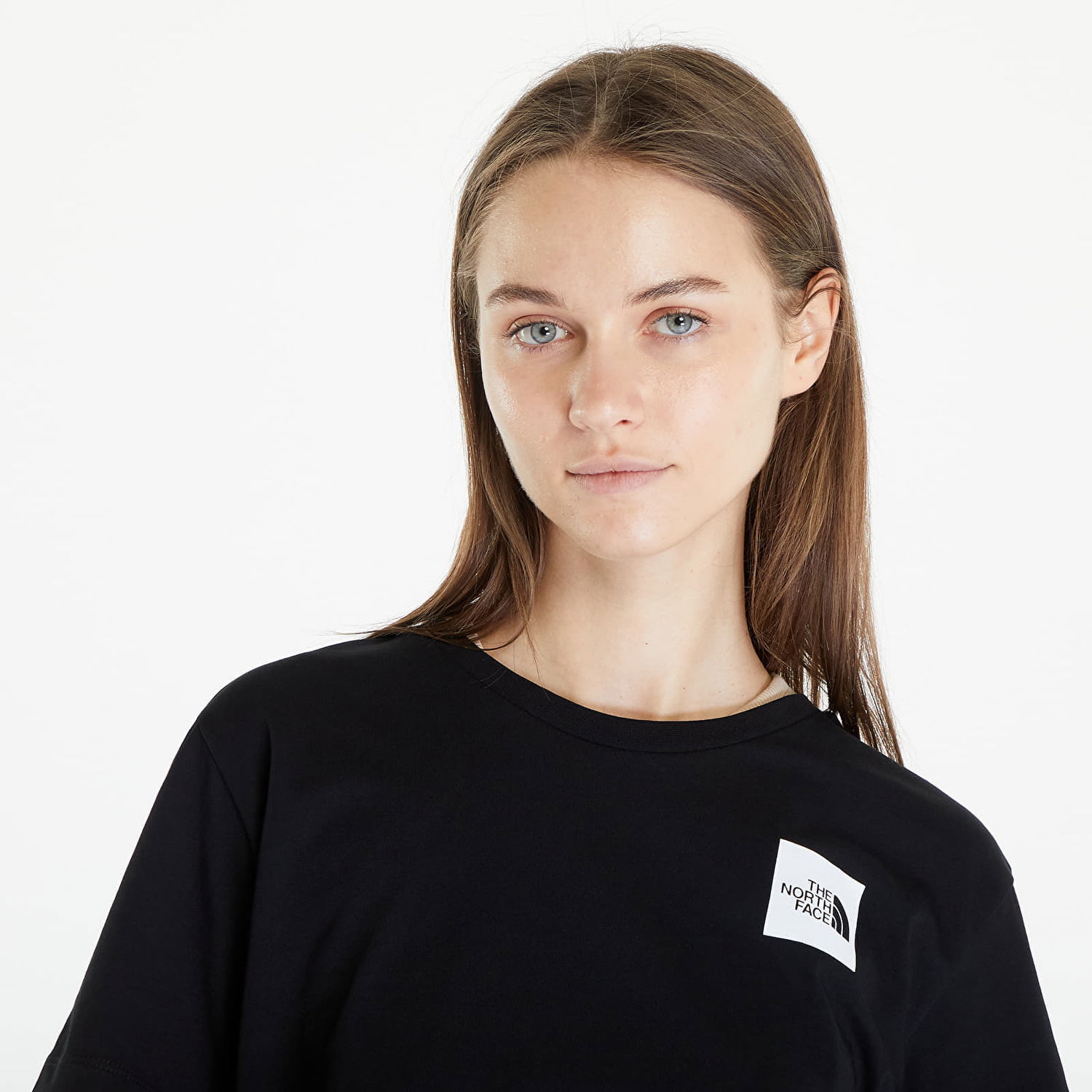 Съкратен топ The North Face Cropped Fine Tee TNF Black Черно | NF0A87NBJK31, 1