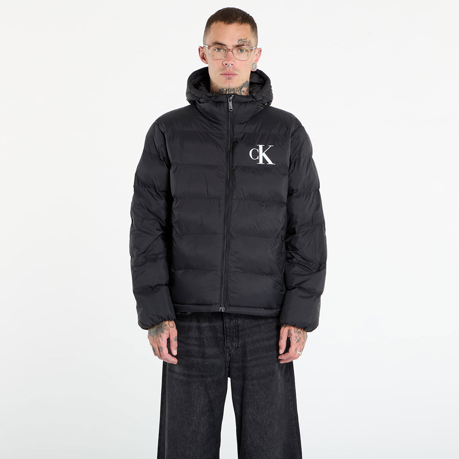 Пухо яке CALVIN KLEIN Calvin Klein Jeans Monogram Puffer Jacket Черно | LV04RD528G UB1, 0